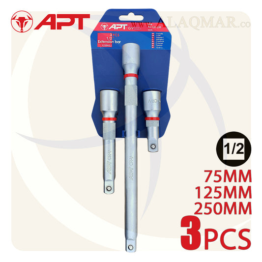 طقم وصلة لقم رباط 1/2بوصة 3ق CrV 123003J APT