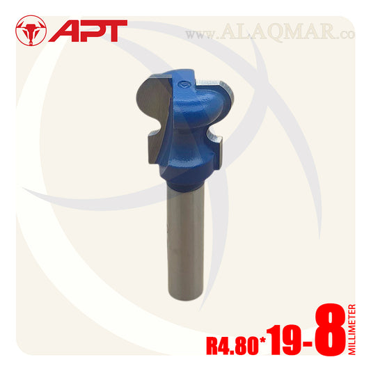 بنطة راوتر عمل مقبض وماسك - قطر 19 مم - كعب 8 مم 955019014008 APT