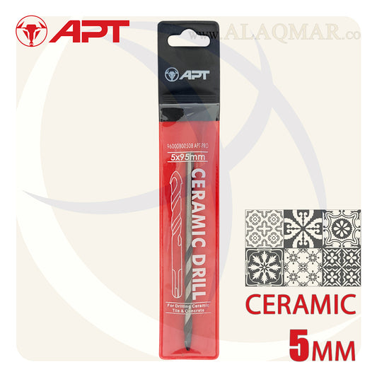 بنط فدية سن مثلث و سيراميك و بورسلين 5ملي طول 95ملي 96000800508 APT