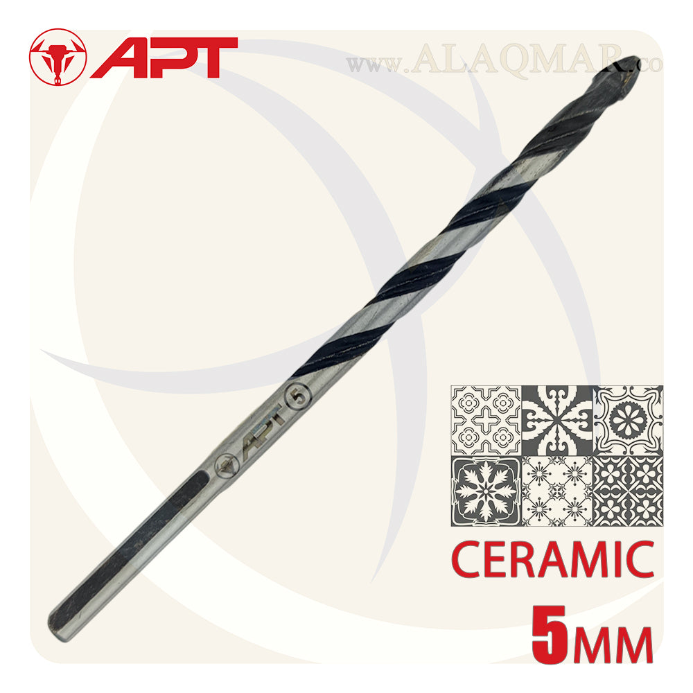 بنط فدية سن مثلث و سيراميك و بورسلين 5ملي طول 95ملي 96000800508 APT