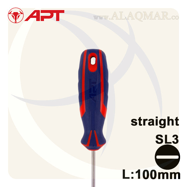 مفك عادة 3 * 100ملي سن عدل 2 لون AH141274 APT