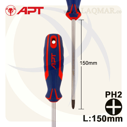 مفك صليبة PH2 * 150ملي 2 لون AH142274 APT