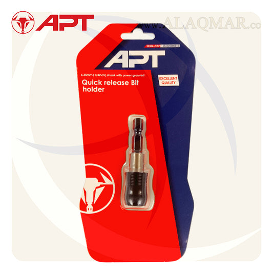 وصلة حامل سن مفك سداسي 1/4بوصة طول 60ملي بوصلة سريعة AH4125000010 APT