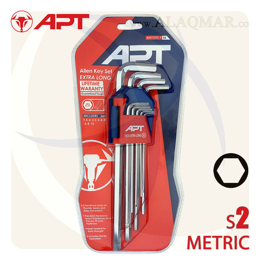 طقم النكي طويل طول اكثر 9ق 1.5-10ملي S2 AH512721-9 APT