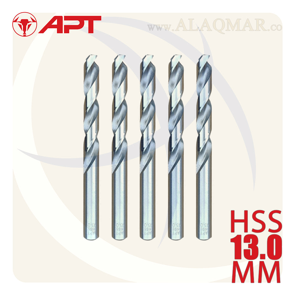 بنط حدادي ابيض 13.00ملي HSS 9640001300 APT