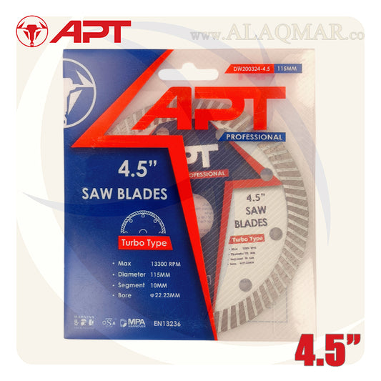 صنية الماظ حوائط/خرسانة تربو 4.5بوصة DW200324-4.5 APT