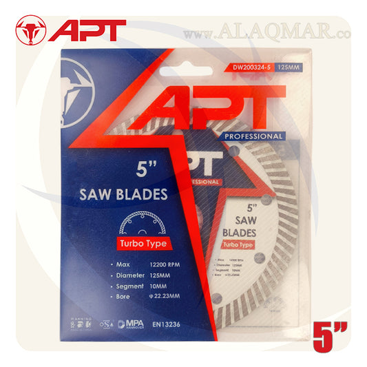 صنية الماظ حوائط/خرسانة تربو 5بوصة DW200324-5 APT