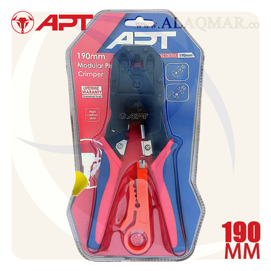 بنسة اراجة وتركيب سوكتات الاتصالات 4 و 6 و 8 طرف 190ملي DW2100155 APT