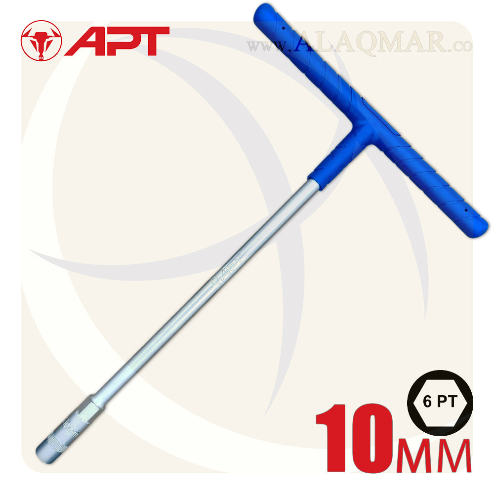 مفتاح بيبة T (حرف تي) مقاس 10ملي DW491802-10 APT