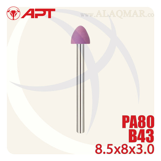 حجر جلخ باكس 3ملي PA80 شكل مدبب 8.5*8 B43 DW772043 APT