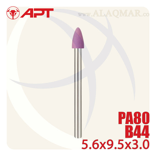 حجر جلخ باكس 3ملي PA80 شكل مدبب 5.6*9.5 B44 DW772044 APT