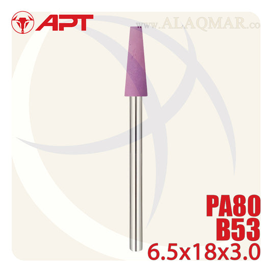 حجر جلخ باكس 3ملي PA80 شكل قرطاس 6.5*18 B53 DW772053 APT