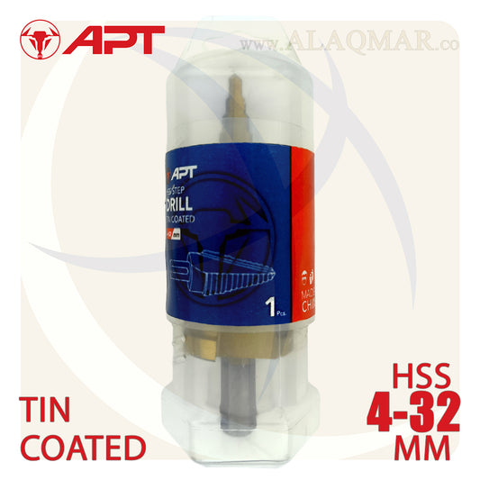 بنط مدرجة هرمي حدادي 4-32ملي HSS APT