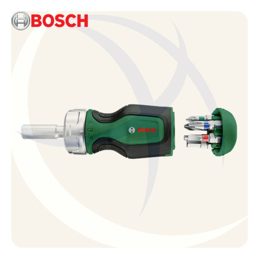 طقم مفك راتشة و سنون 1/4بوصة 7في1 7ق 1600A027PK BOSCH