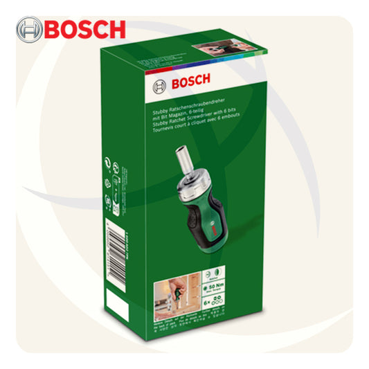 طقم مفك راتشة و سنون 1/4بوصة 7في1 7ق 1600A027PK BOSCH