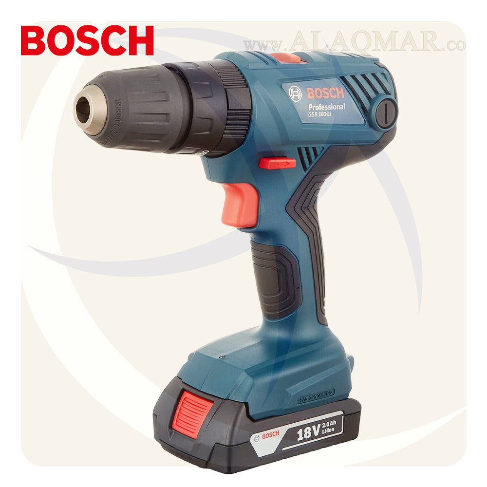 شنيور بطارية دقاق 18فولت 2بطارية GSB180-LI BOSCH