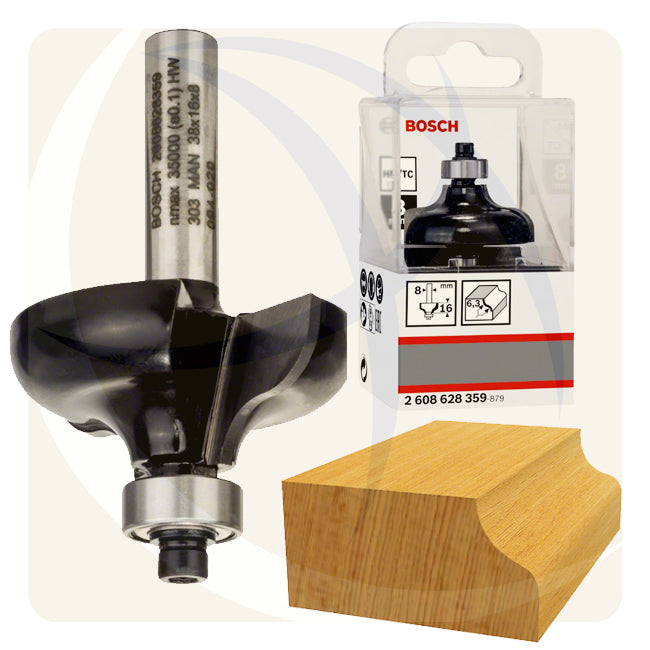 بنط راوتر 38×16×8ملي EDGE FORMING BIT G 2608628359 BOSCH