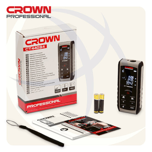 متر ليزر 80متر CT44034 CROWN