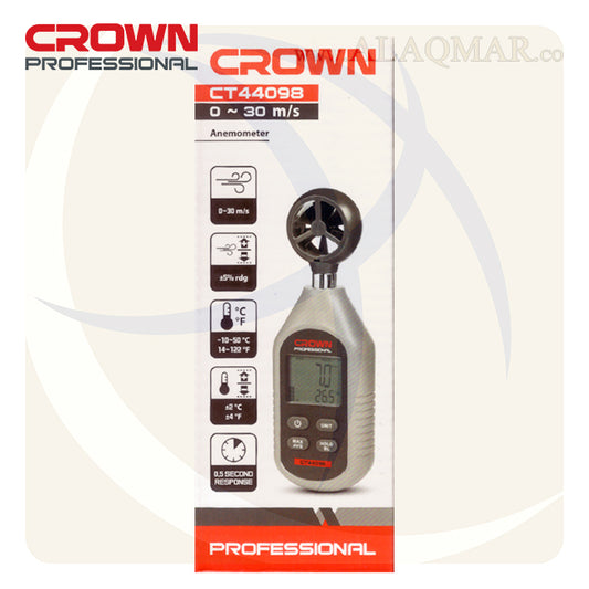 جهاز قياس سرعة الهواء 0MS~30MS CT44098 CROWN