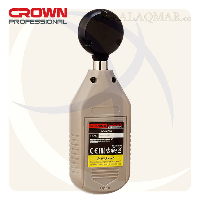 جهاز قياس شدة الضوء 0L~199.999L CT44108 CROWN