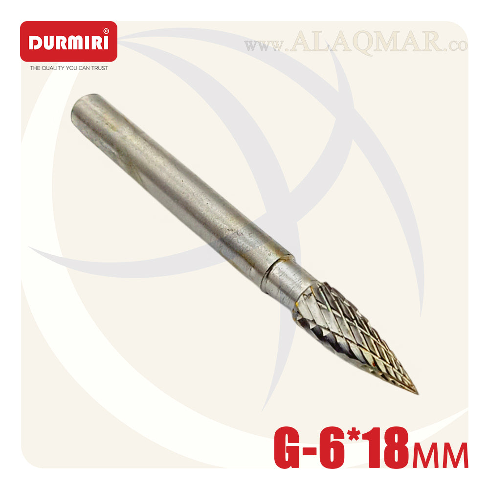 بنط فريزة كربيد بلحة 6*18ملي اكس 6ملي TYPE-G DM-1008 DURMIRI