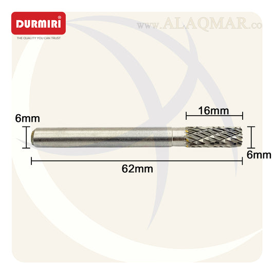 بنط فريزة كربيد عدلة 6*16ملي اكس 6ملي TYPE-A DM-1012 DURMIRI