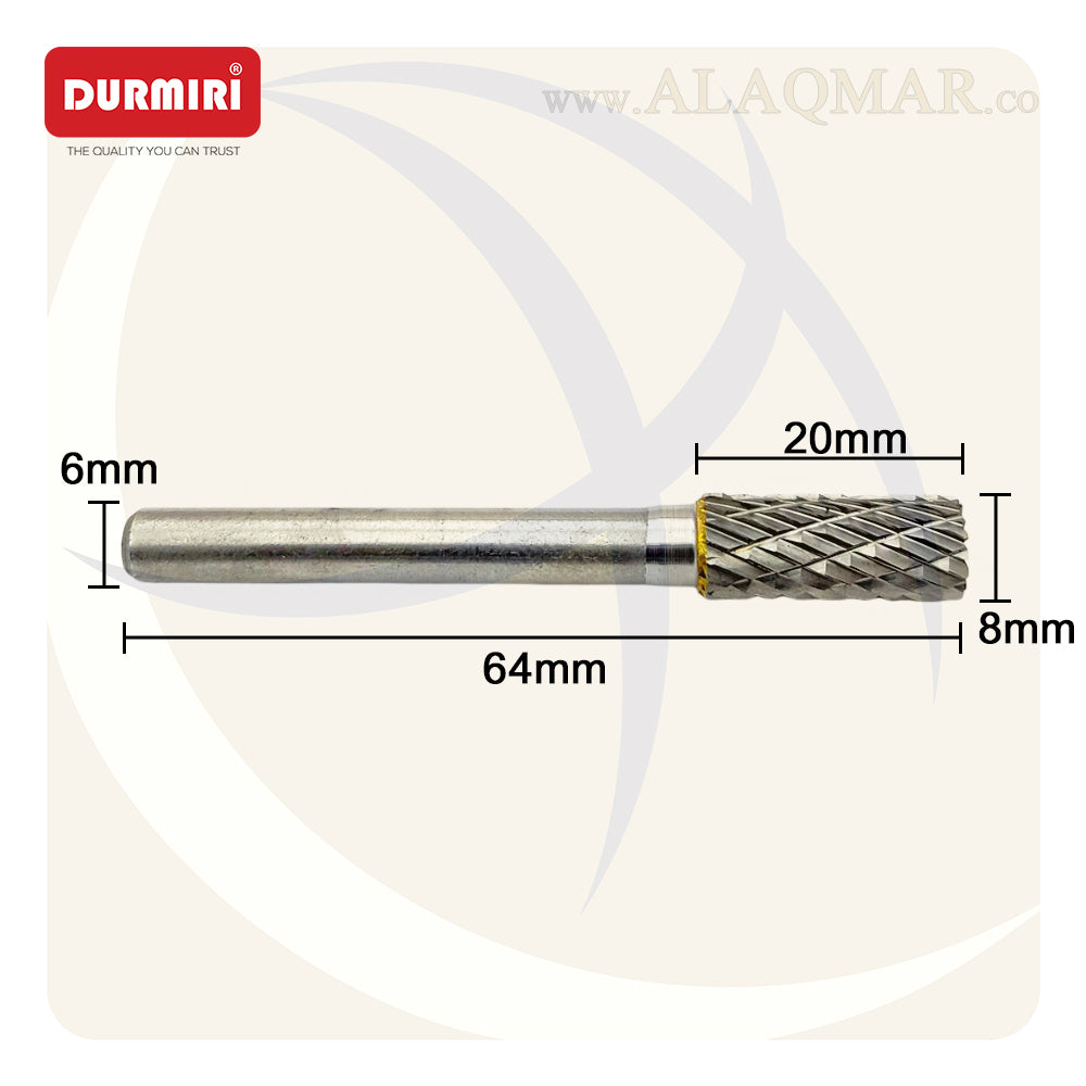 بنط فريزة كربيد عدلة 8*20ملي اكس 6ملي TYPE-A DM-1013 DURMIRI