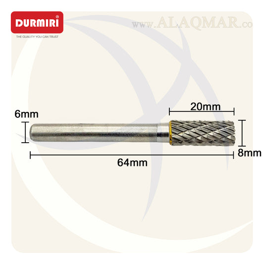 بنط فريزة كربيد عدلة 8*20ملي اكس 6ملي TYPE-A DM-1013 DURMIRI