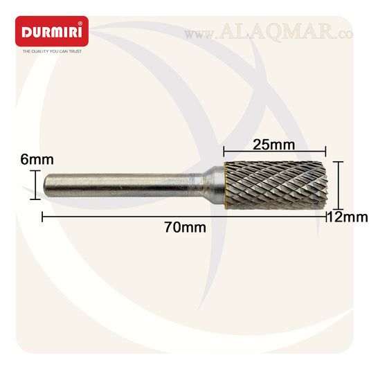 بنط فريزة كربيد عدلة 12*25ملي اكس 6ملي TYPE-A DM-1015 DURMIRI