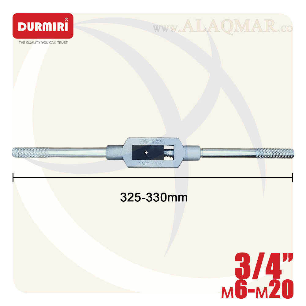 بوجي دكر قلاوظ 3/4بوصة M6-M20 #3 DM-367 DURMIRI