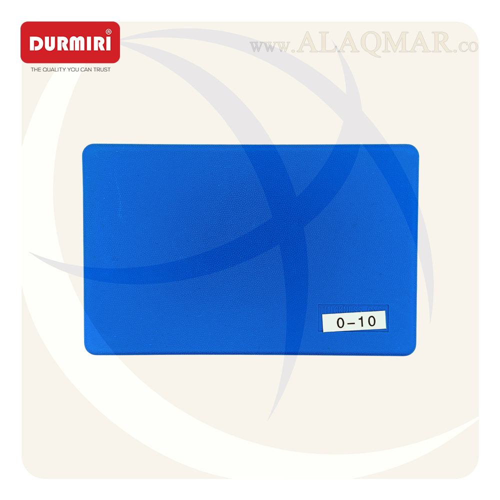 ميكرومتر قياس سمك جيتش ضغط 0-10ملي علبة بلاستيك DM593 DURMIRI