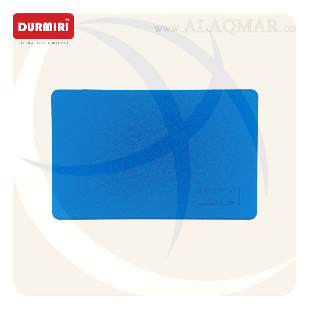 ميكرومتر قياس سمك جيتش ضغط 0-20ملي علبة بلاستيك DM689 DURMIRI