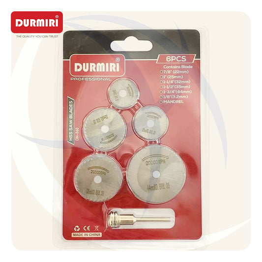 طقم سكينة ميني كرافت خشابي 6ق DM-860 DURMIRI