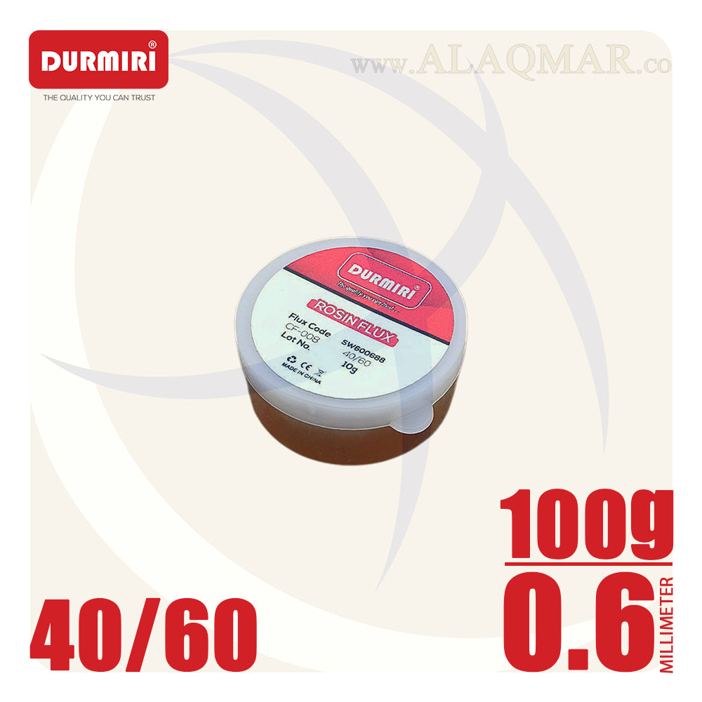 بكرة ازدير 40/60 0.6ملي 100جرام + فلكس DM-865 DURMIRI