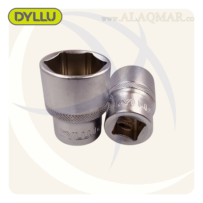 طقم لقم رباط مسدسة مربع 1/2بوصة 12ق CrV علي كارت DTST2212 DYLLU