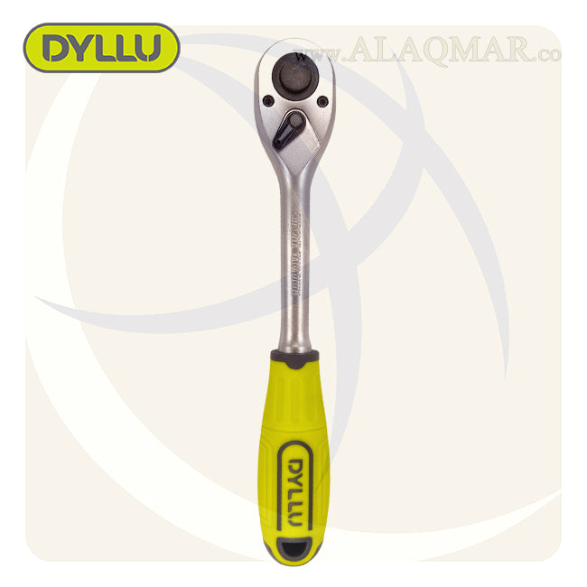 طقم لقم رباط مسدسة مربع 1/2بوصة 12ق CrV علي كارت DTST2212 DYLLU