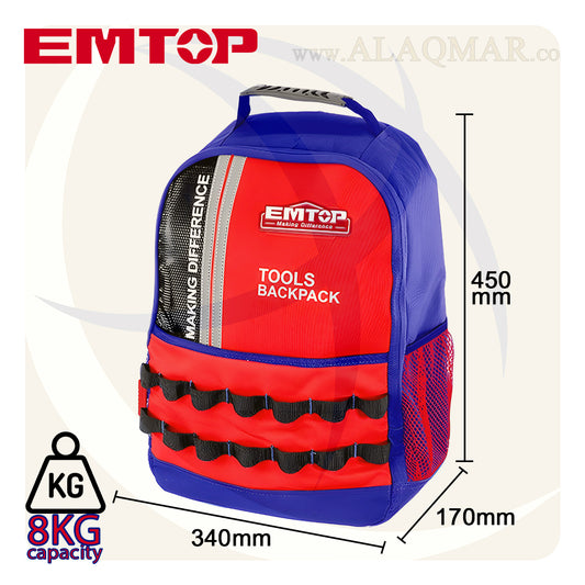 شنطة عدة قماش ظهر ETBG58185 EMTOP