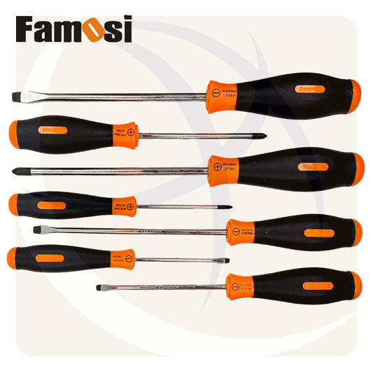 طقم مفك عادة و صليبة 7ق FSE0101 FAMOSI