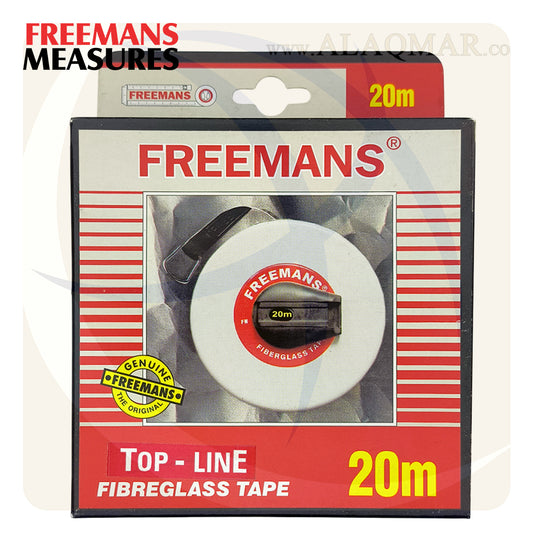 متر قياس مسافات فيبر 20متر عرض 13ملي FMIFT-20 FREEMANS