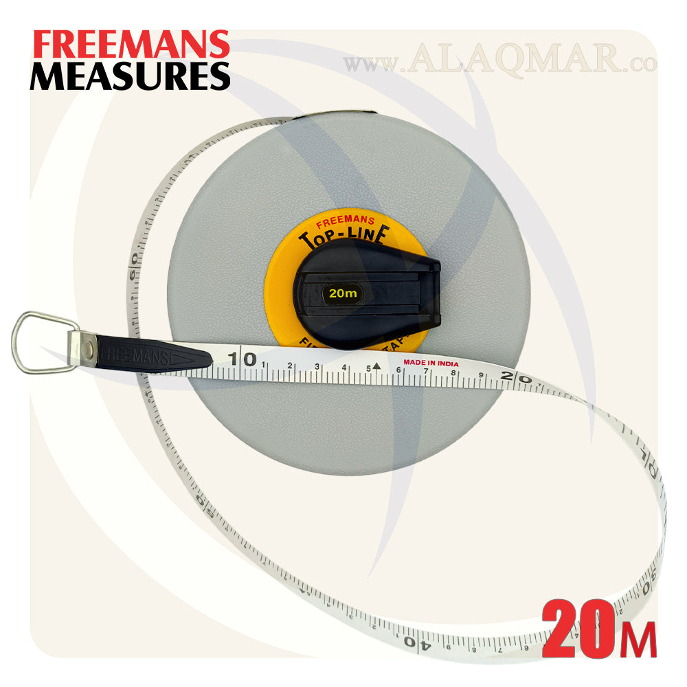متر قياس مسافات فيبر 20متر عرض 13ملي FMIFT-20 FREEMANS