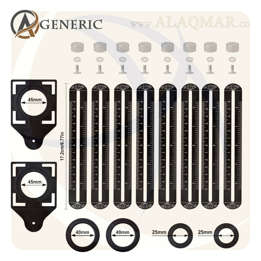 مسطرة سيراميك 15سم * 8قطع + 2عين GENERIC