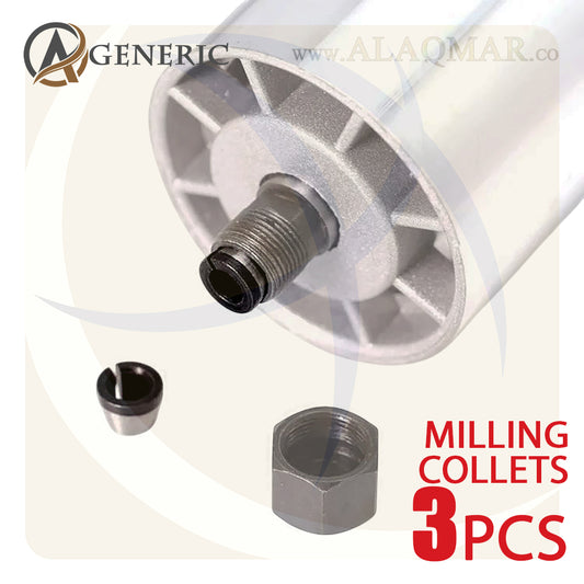 طقم كوليه ماكينة راوتر 3ق 6+6.35+8ملي G-COLLET-MULTI GENERIC
