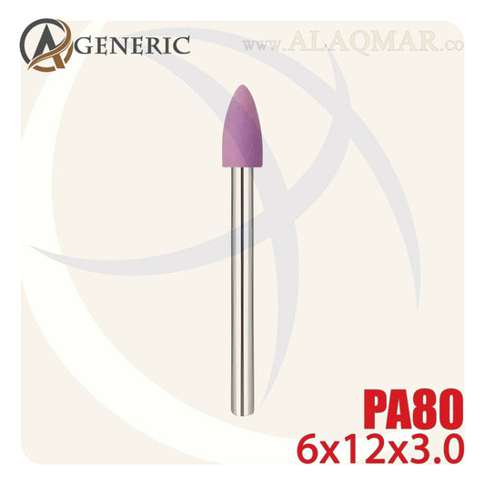 حجر جلخ باكس 3ملي PA80 شكل مدبب 6*12 CONE GENERIC