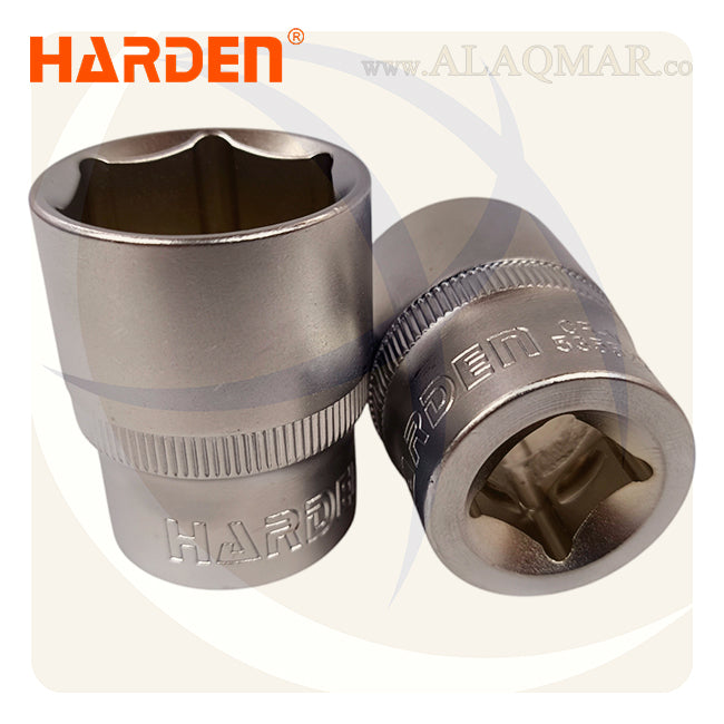 طقم لقم رباط مسدسة 1/2بوصة 12ق CrV علي كارت 510016 HARDEN