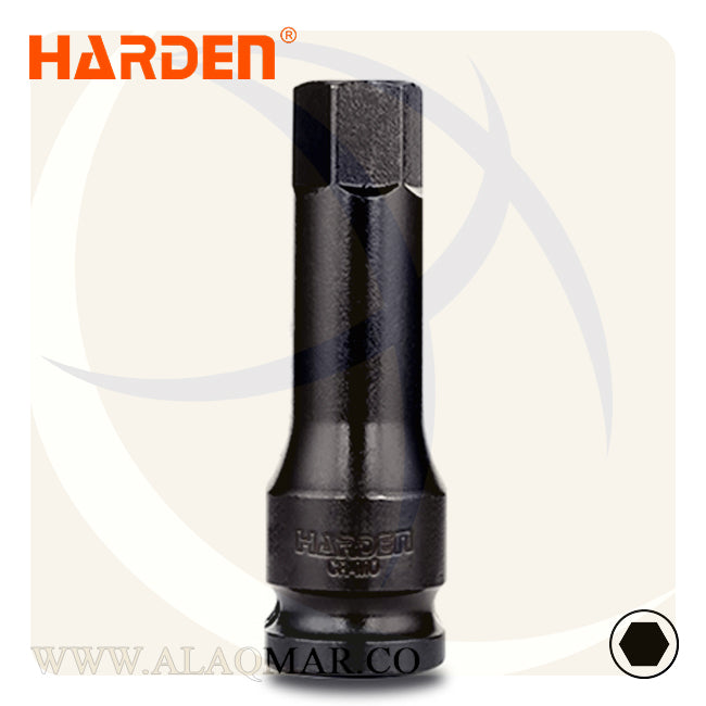 طقم لقم رباط تصادمية الن طويلة مربع 1/2بوصة 8ق شنطة فيبر 537048 HARDEN