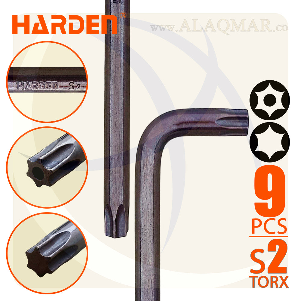 طقم النكي نجمة توركس بدليل طويل طول اكثر 9ق T10-T50 540607 HARDEN