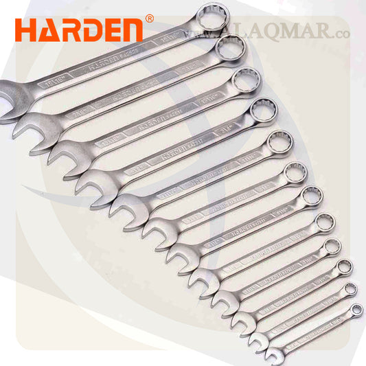 طقم مفتاح ناحية و ناحية بالبوصة 12ق 1/4-15/16بوصة CrV 542062 HARDEN