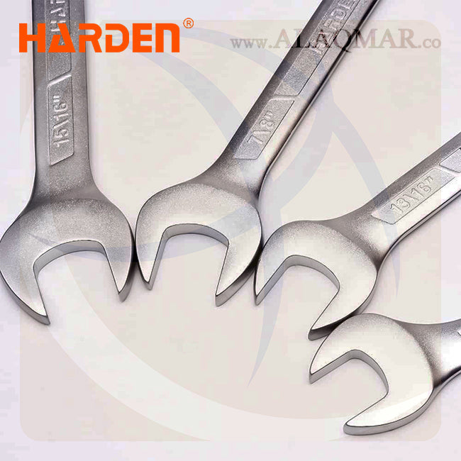 طقم مفتاح ناحية و ناحية بالبوصة 12ق 1/4-15/16بوصة CrV 542062 HARDEN