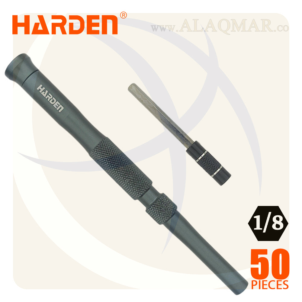 طقم مفك الكترونيات و سنون 50ق 550150 HARDEN