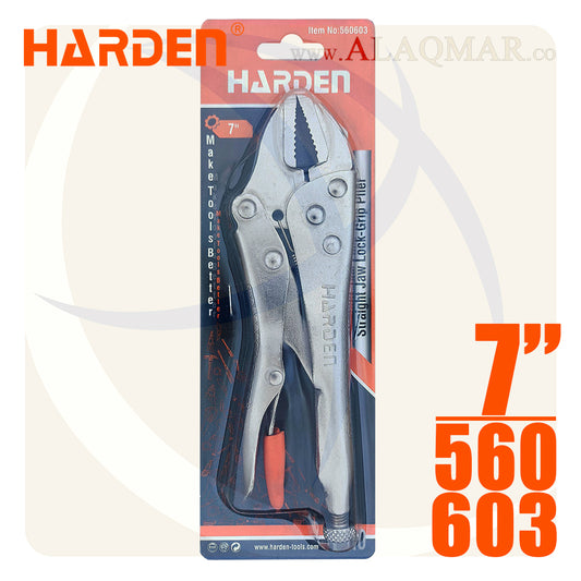 بنسة كلابة عدلة 7بوصة 180ملي 0-30ملي هيفي ديوتي 560603 HARDEN